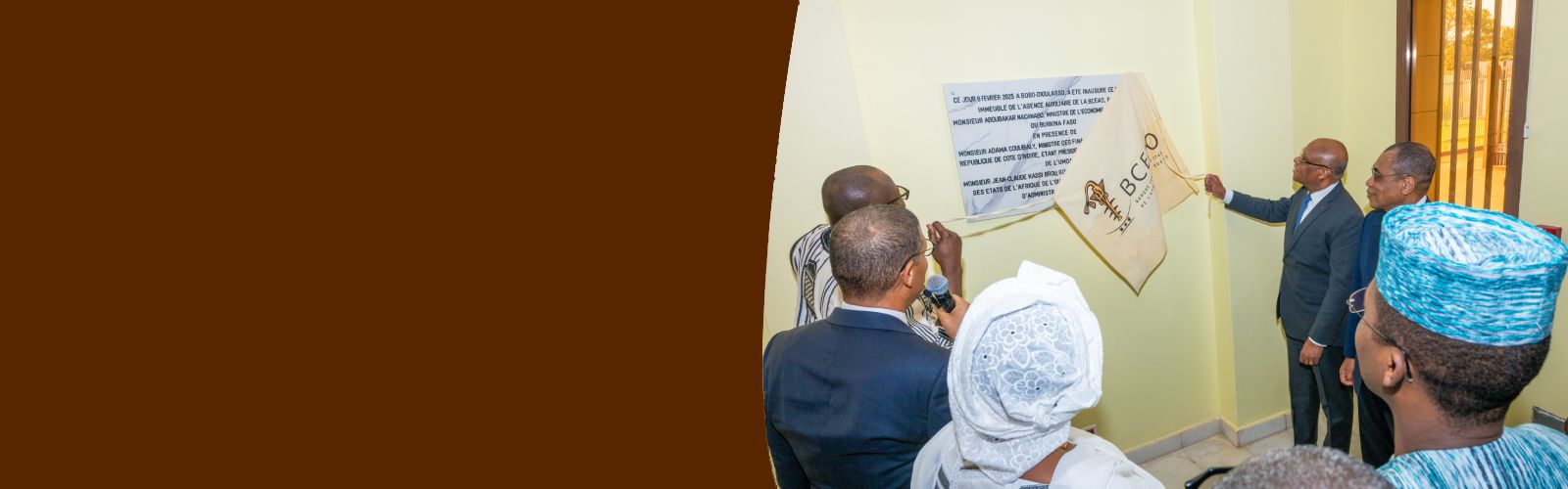 Inauguration du nouvel immeuble fonctionnel de l'Agence Auxiliaire de Bobo-Dioulasso