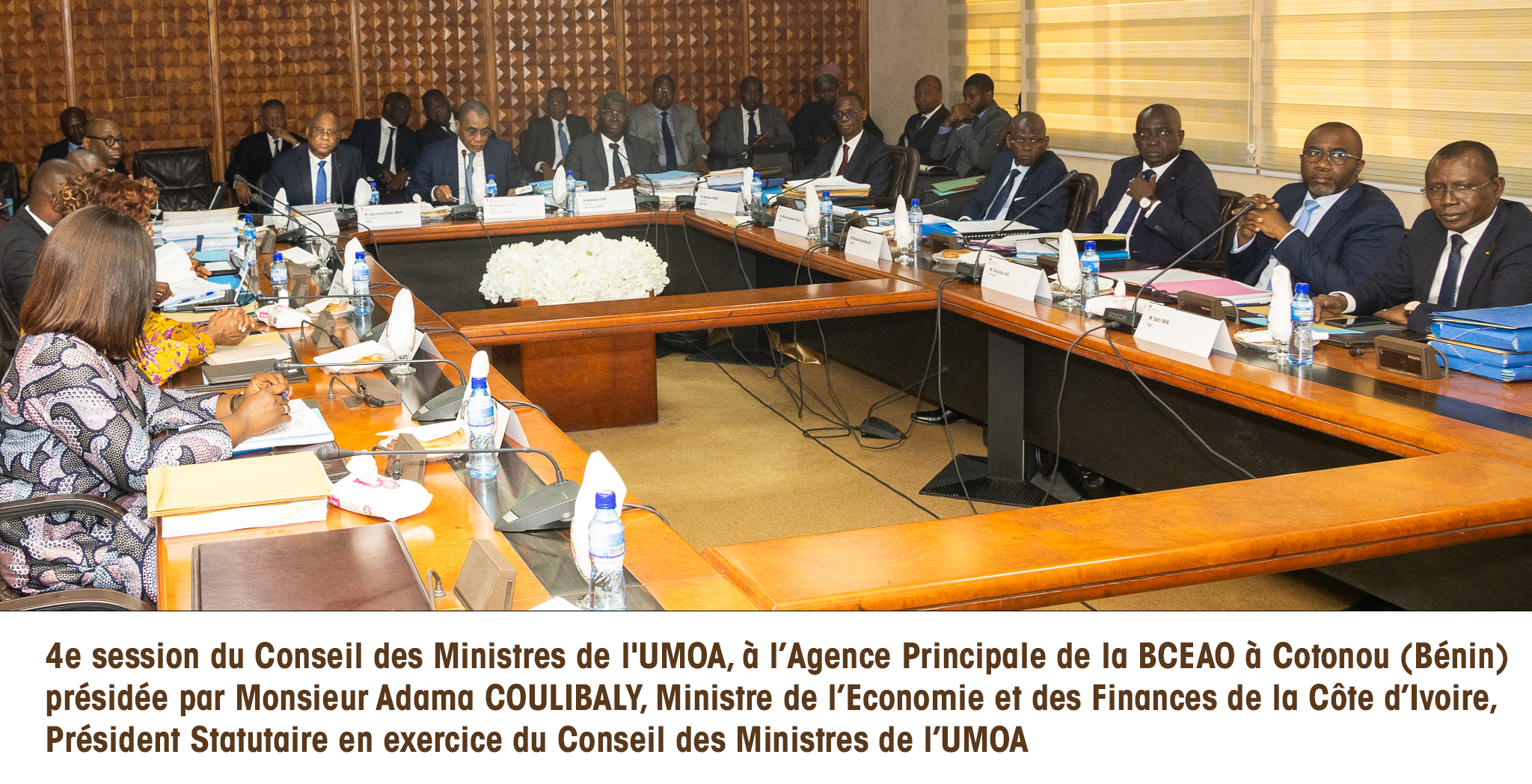 4e session Conseil des Ministres