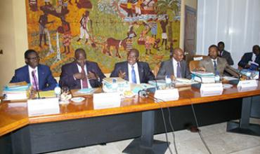 Réunion ordinaire du Conseil des Ministres de l’Union tenue à Ouagadougou, le 26 septembre 2013